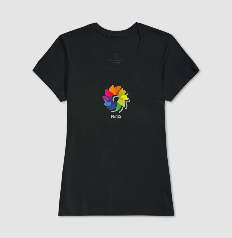 T-SHIRT "DIA" / FLOR DO SOL PEQUENA 
