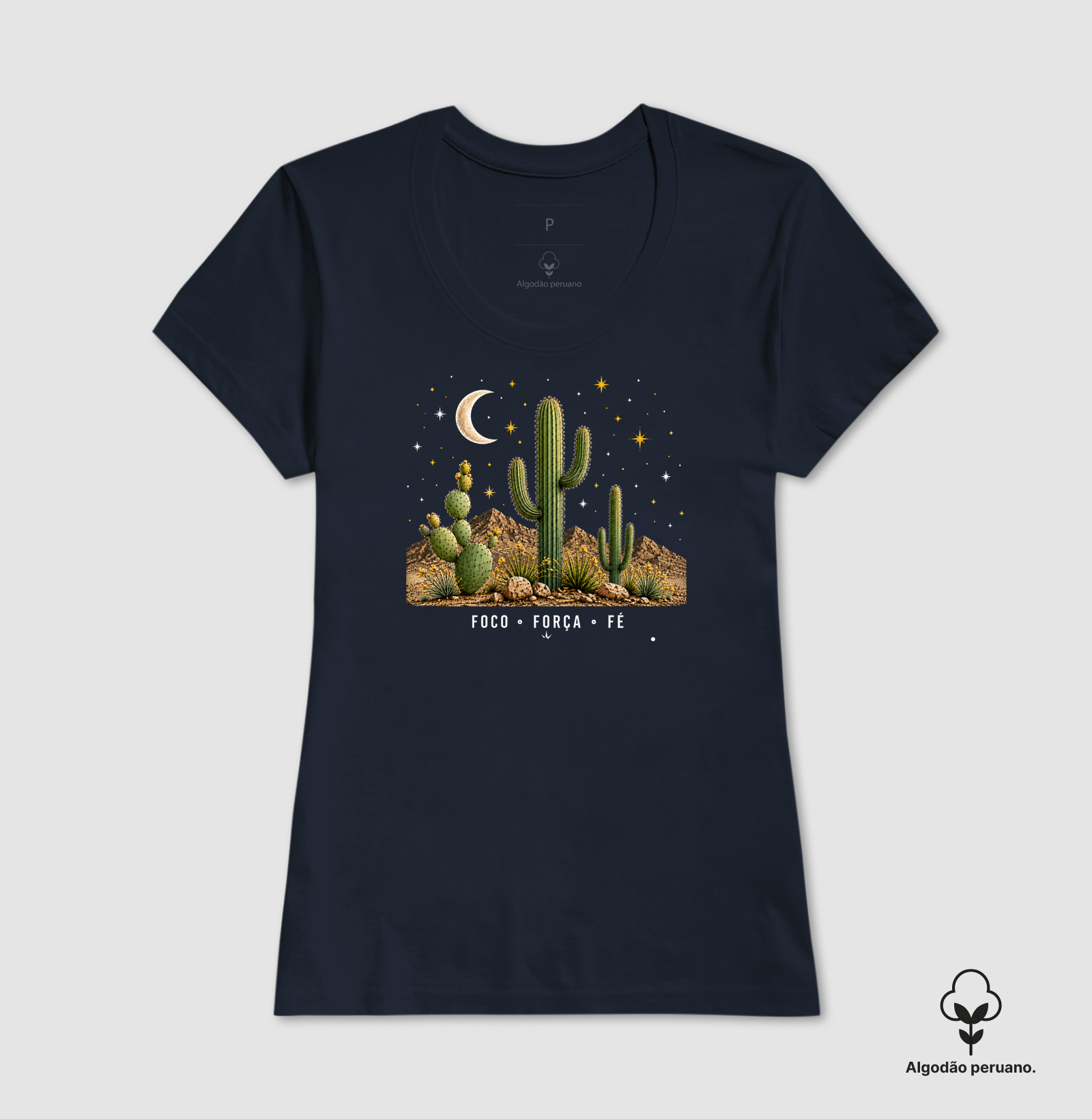 Camiseta Foco, Força e Fé - Imagem 6