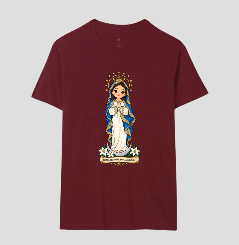 Nossa Senhora da Conceição estilo chibi - Imagem 16