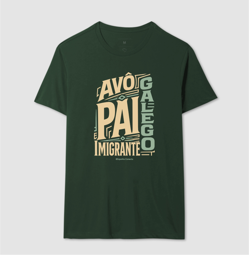 Camiseta Masculina Espanha - Avô e Pai - Imagem 7
