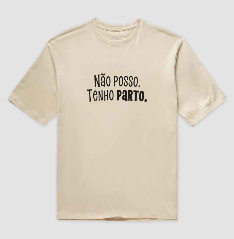 Não posso. Tenho parto. Oversized - Imagem 2
