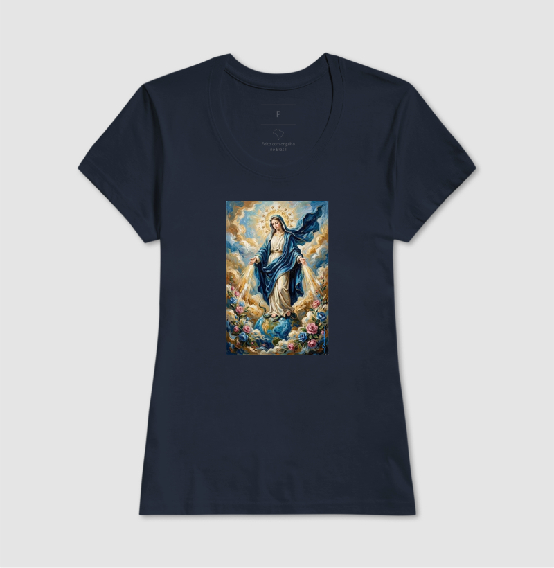 Nossa Senhora das Graças - Medalha Milagrosa Arte Sacra - Imagem 7