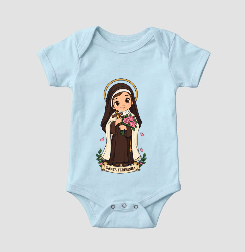 Santa Terezinha estilo chibi - Imagem 4