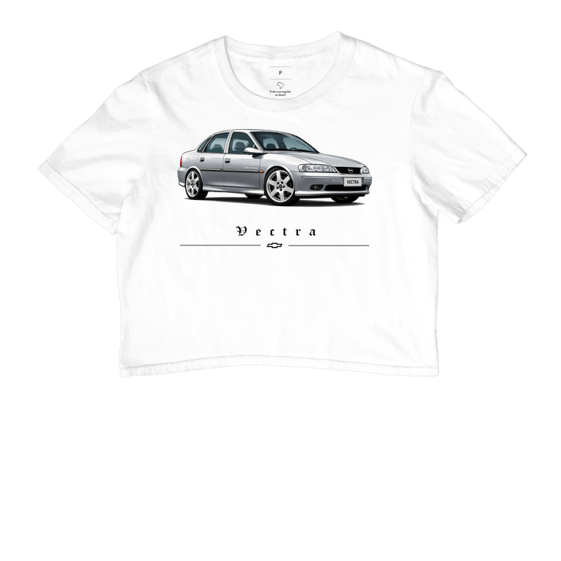 Camiseta cropped feminina Vectra - Imagem 6