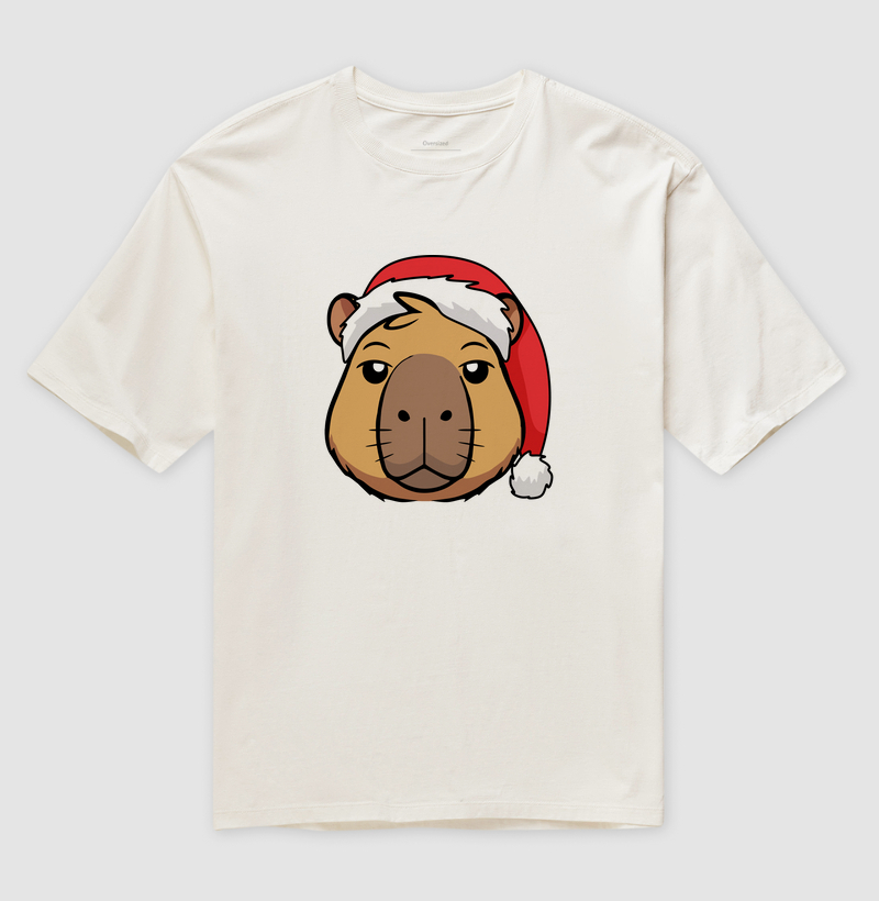 Camiseta Capivara Noel - Imagem 4