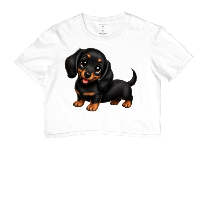 Dachshund Preto - Desenho Animado - Imagem 3