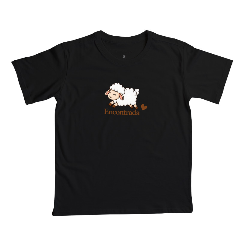 Camiseta Infantil Encontrada — Ovelhinha - Imagem 7