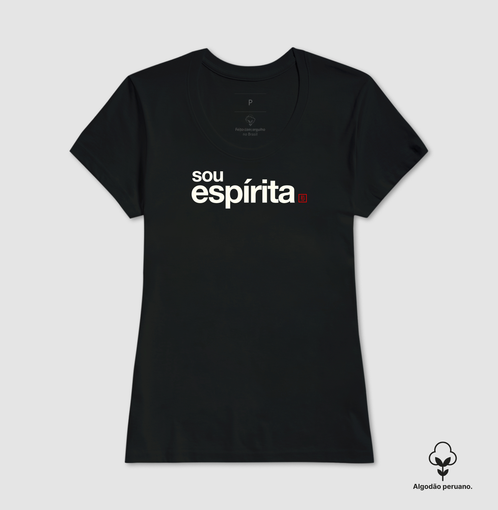 Camiseta Sou Espírita - Imagem 2