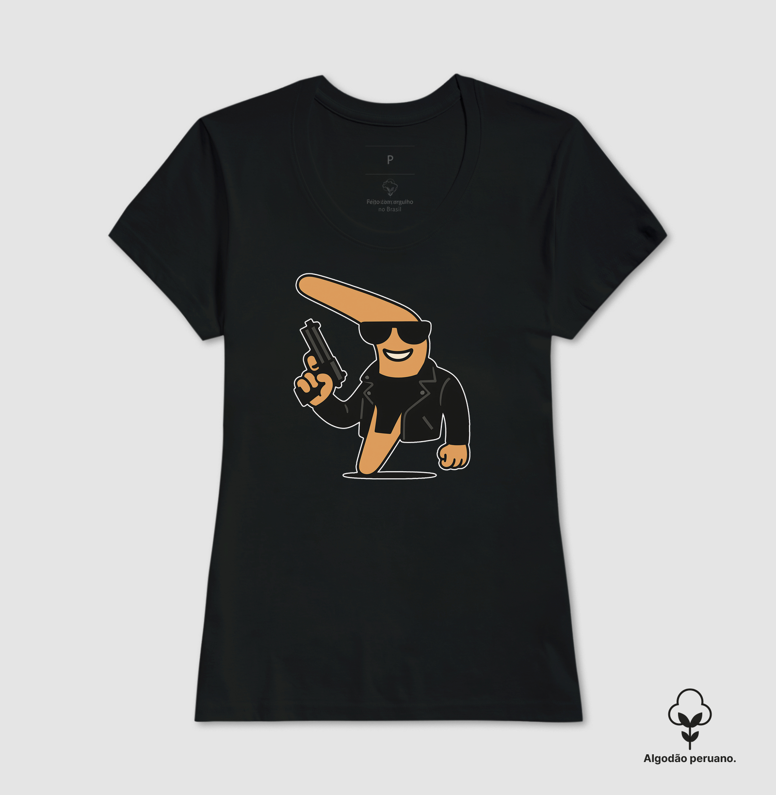 Camiseta Algodão Peruano Boomerinator – Eu Voltarei - Imagem 3