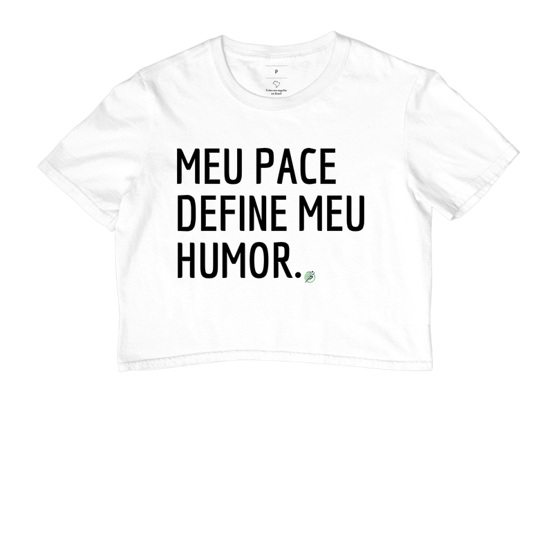 Cropped Corrida - Meu Pace Define Meu Humor - Imagem 3