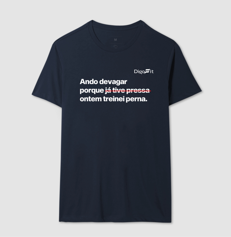 CAMISETA ACADEMIA ONTEM EU TREINEI PERNA - Imagem 6