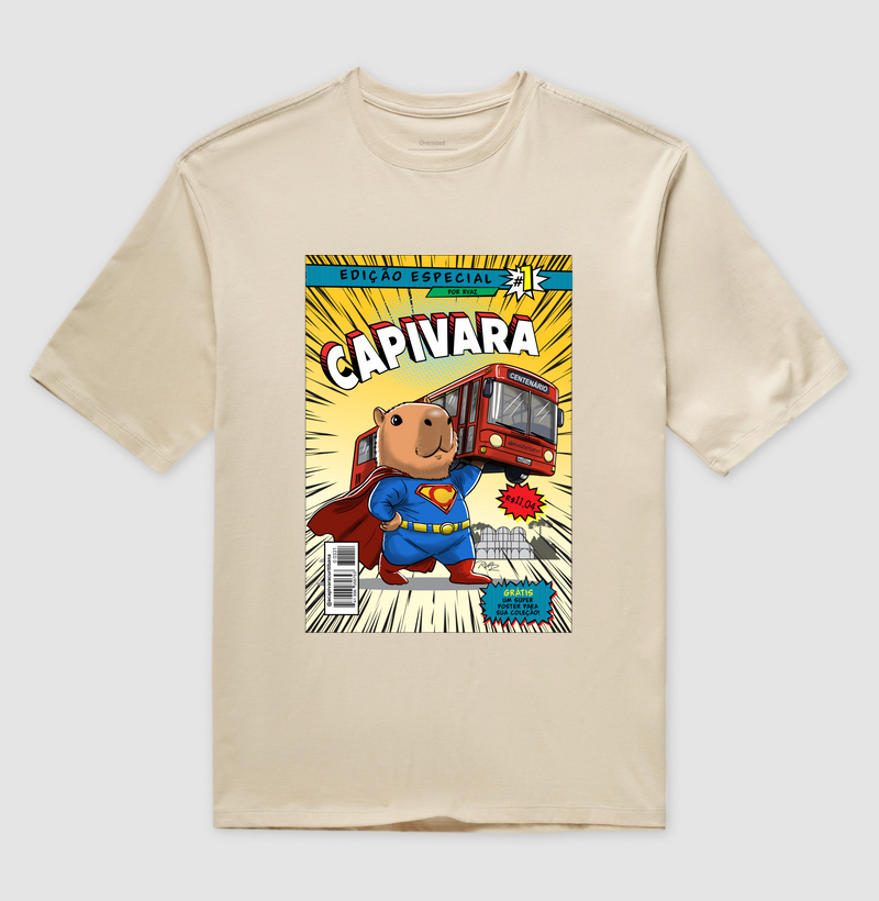 Camiseta Super Capivara - Imagem 3