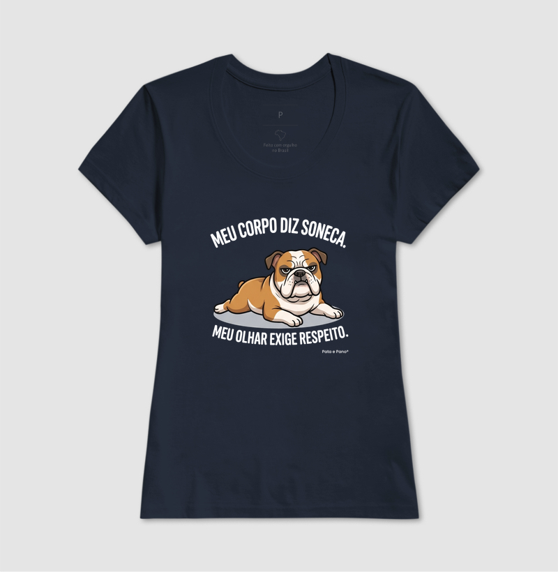 CAMISETA BULLDOGUE INGLÊS OLHAR - Imagem 7