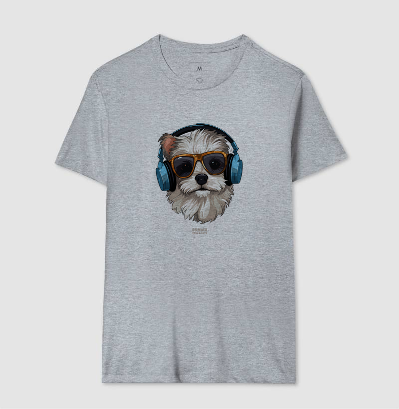 Shih Tzu de phone e óculos escuro - Imagem 8