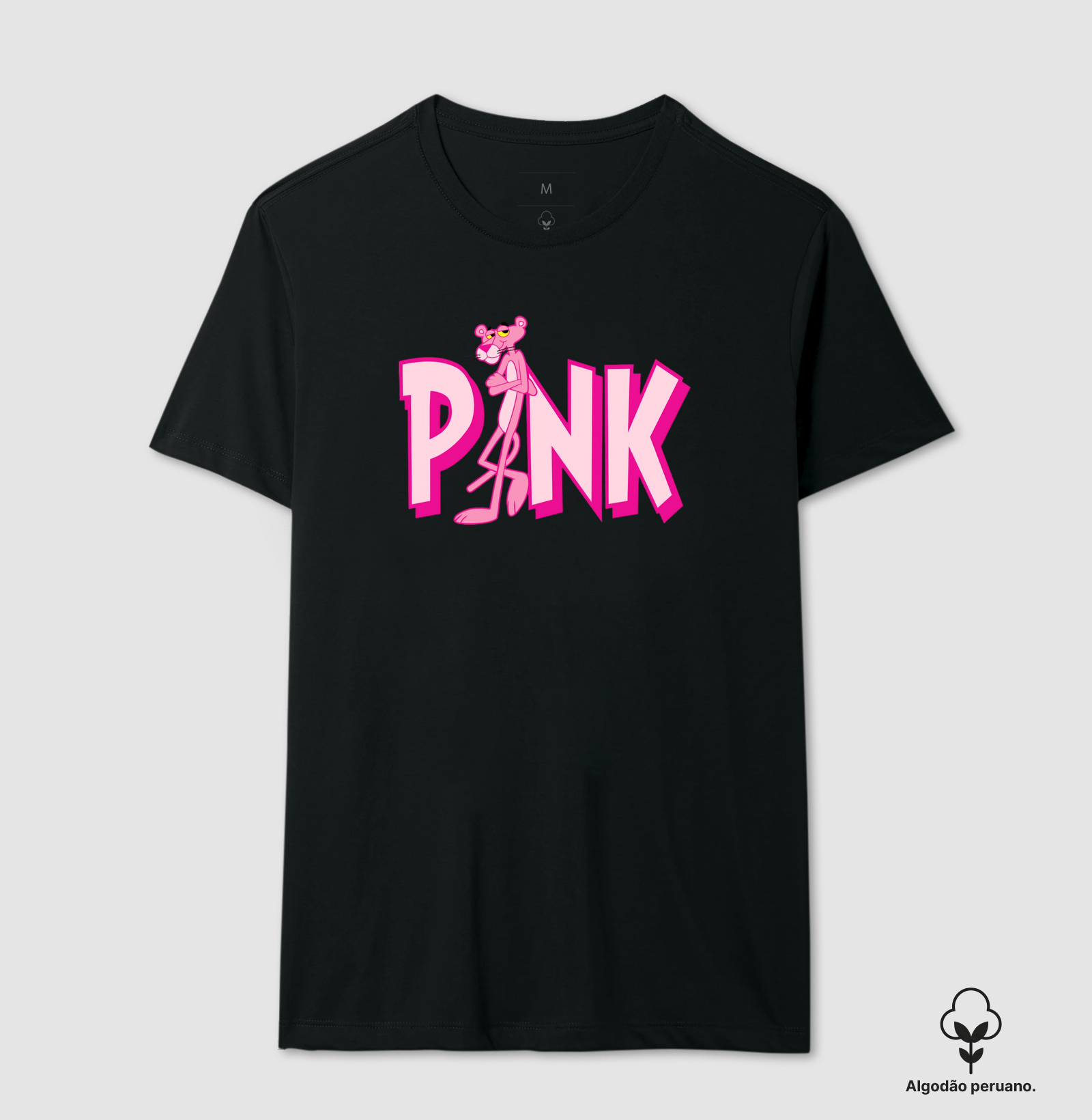 Camiseta Pantera Cor de Rosa - Imagem 6