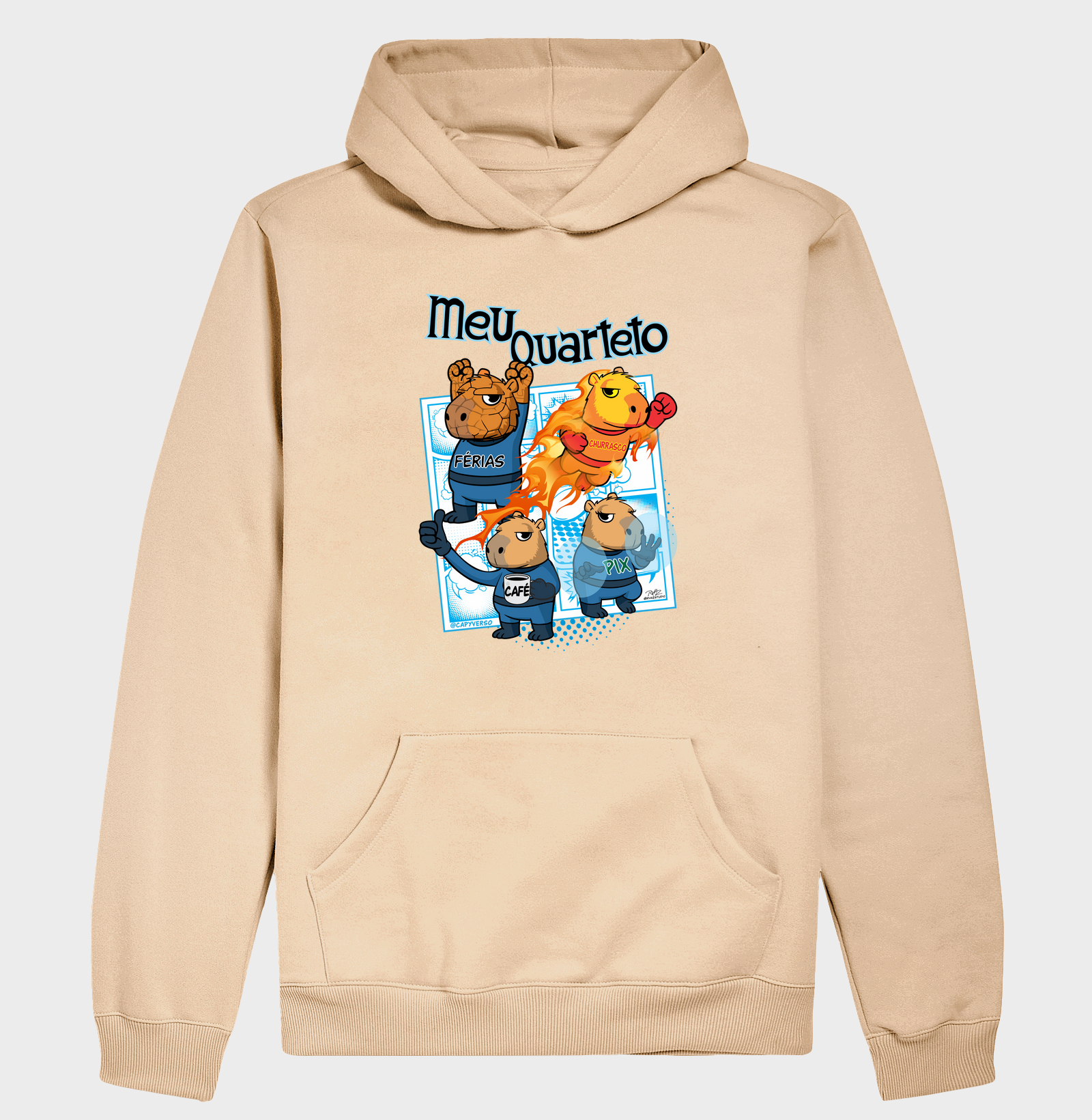 Camiseta Capivara Quarteto - Imagem 5