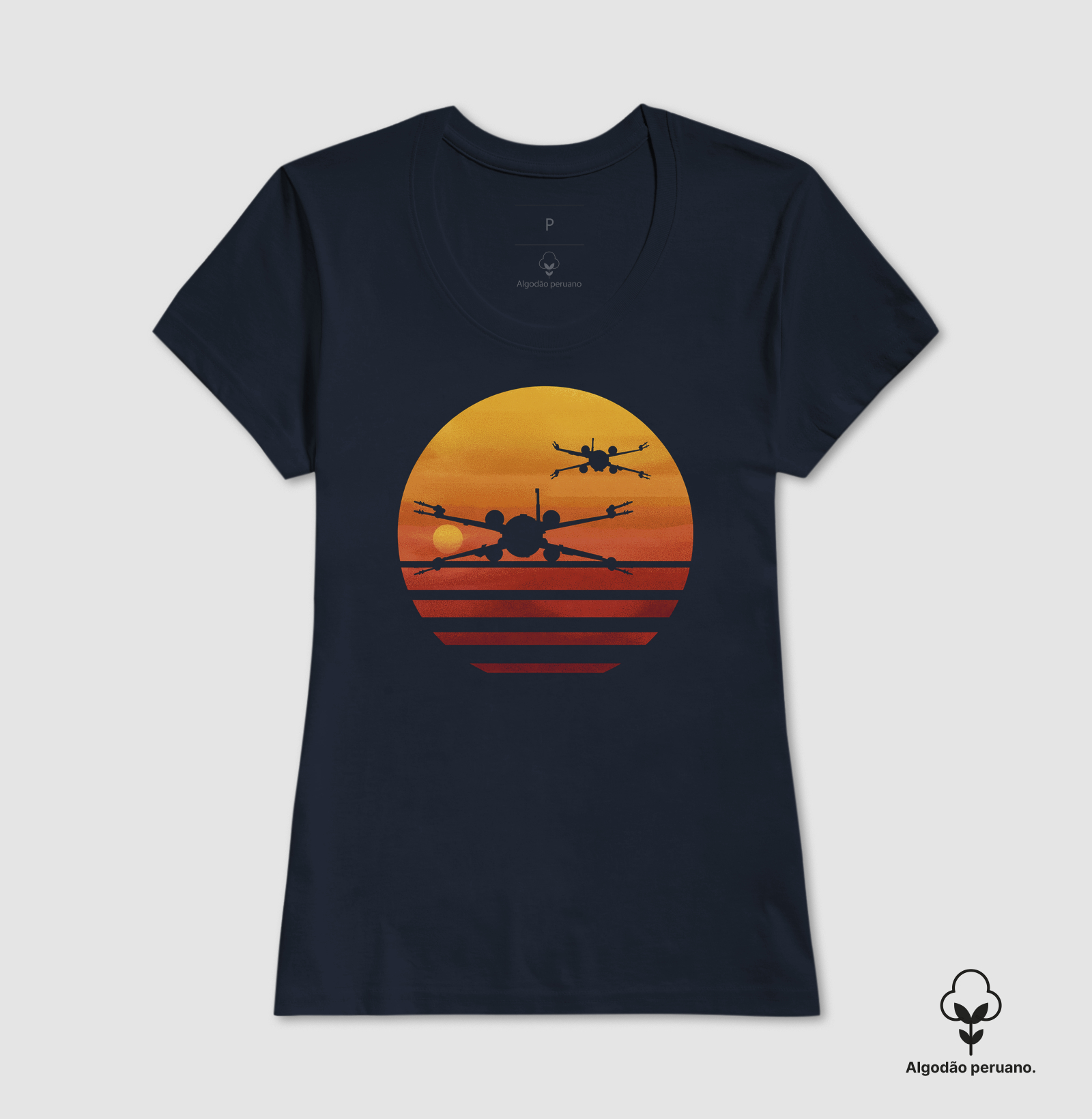 Camiseta Algodão Peruano X-Wing Sunset - Imagem 5