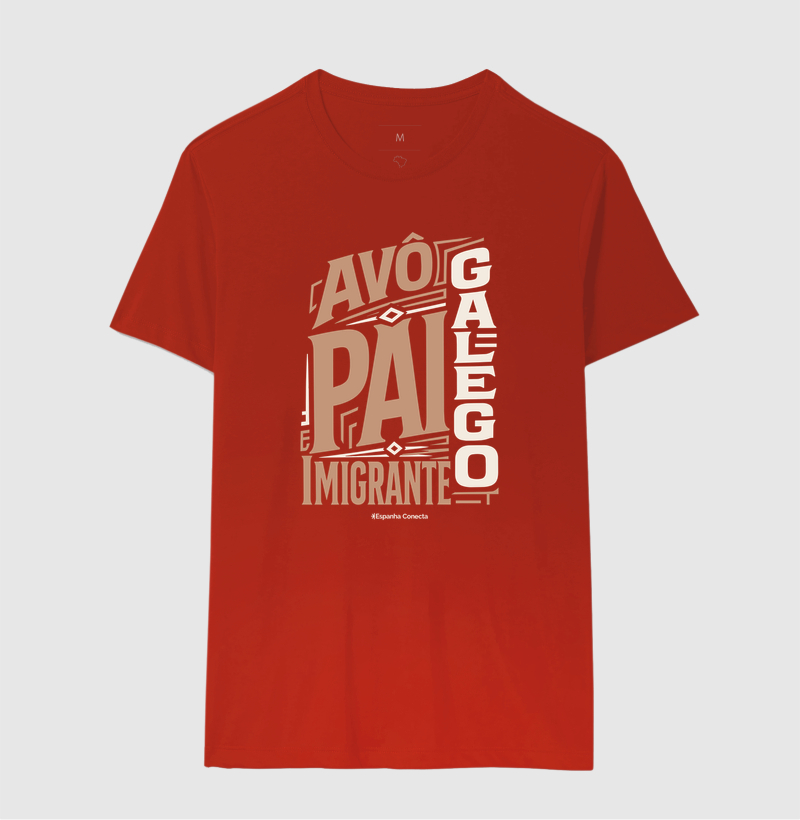 Camiseta Masculina Espanha - Avô e Pai - Imagem 6