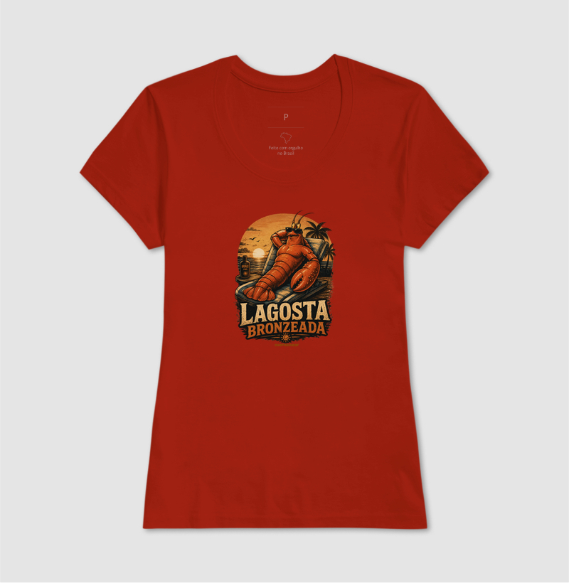 Camiseta Lagosta Bronzeada | OxenteWear - Imagem 9