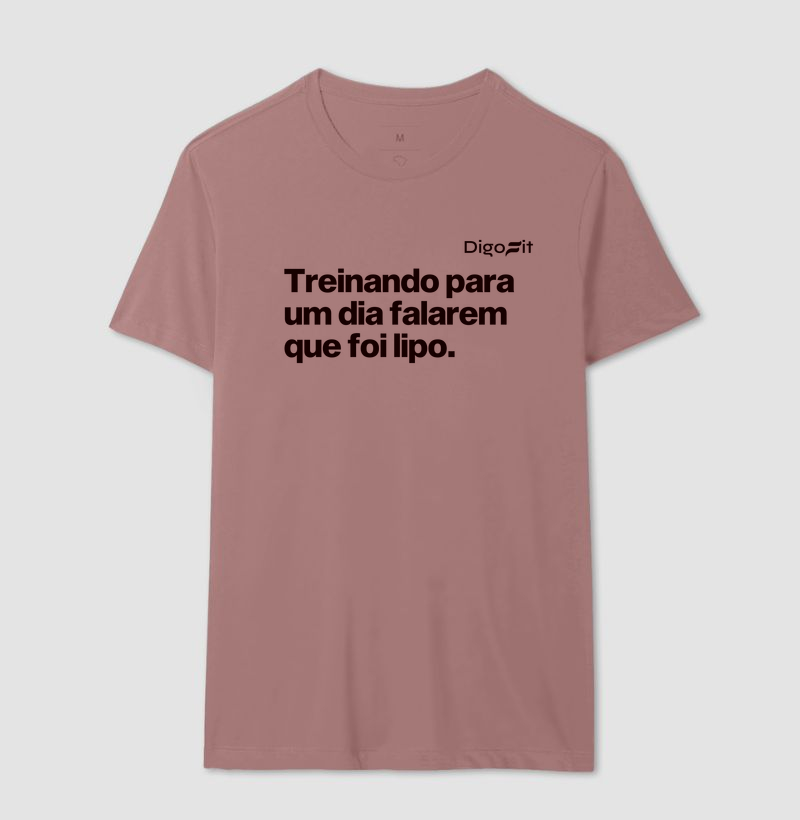 CAMISETA ACADEMIA TREINANDO PARA DIZEREM QUE FOI LIPO - Imagem 16