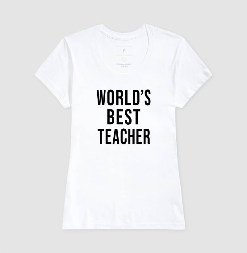 Camiseta | Best Teacher  - Imagem 5