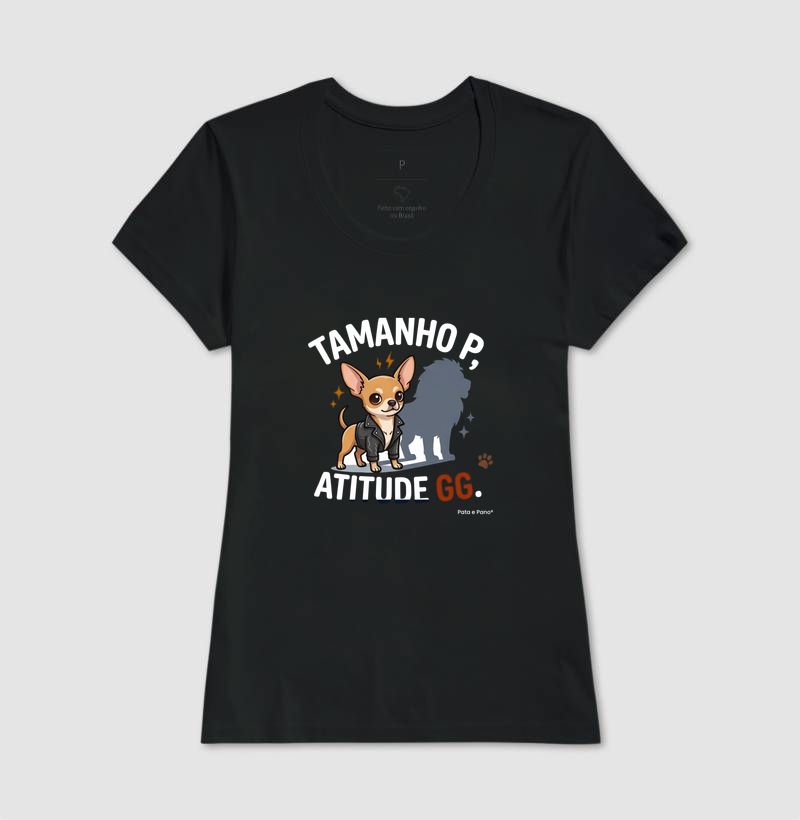 CAMISETA CHIHUAHUA TAMANHO - Imagem 3