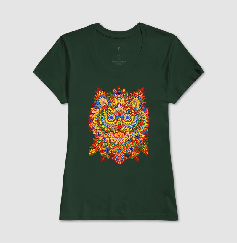 Sem Título (Psychedelic Cat) - Louis Wain - Imagem 13