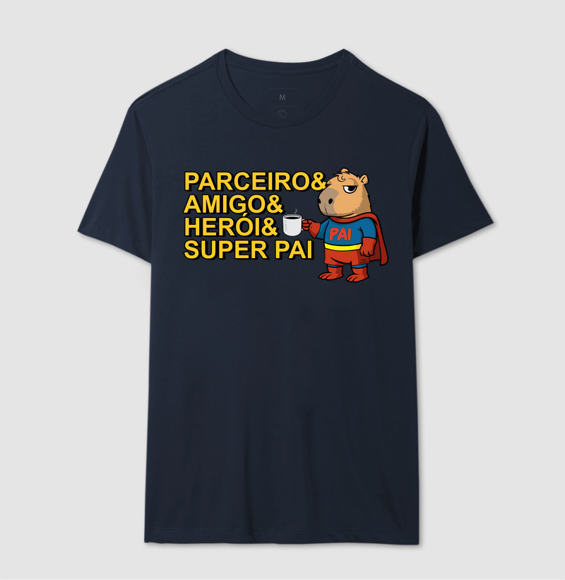 Camiseta Capivara Pai Super - Imagem 4