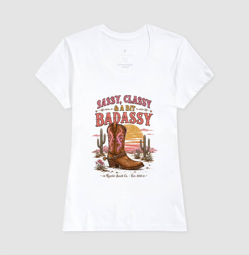 Baby Look Country Sassy, Classy e Badassy