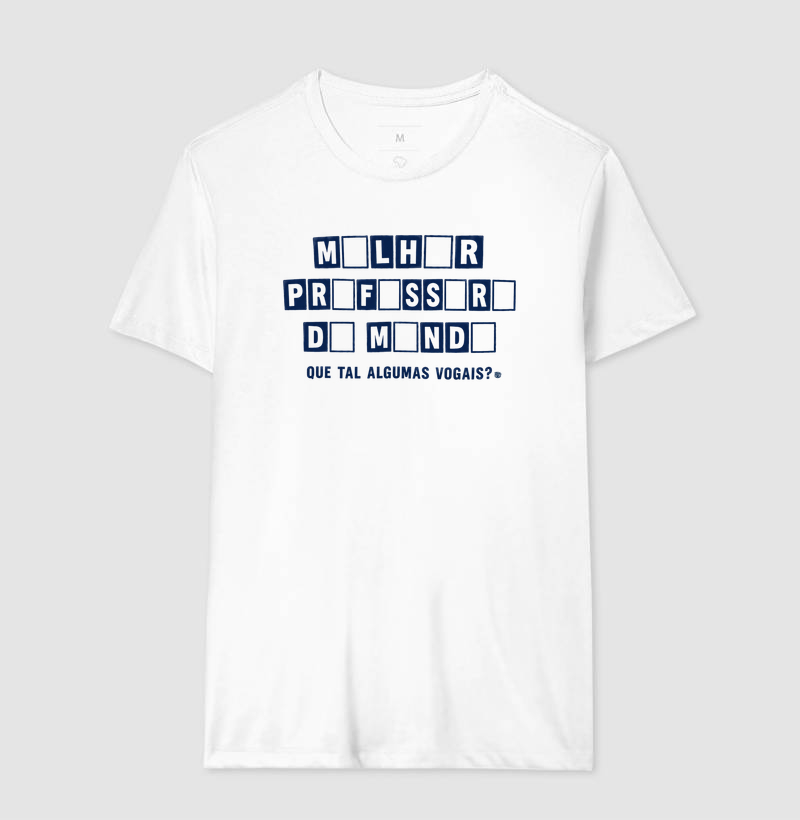 Camiseta | Charada vogais - Imagem 4