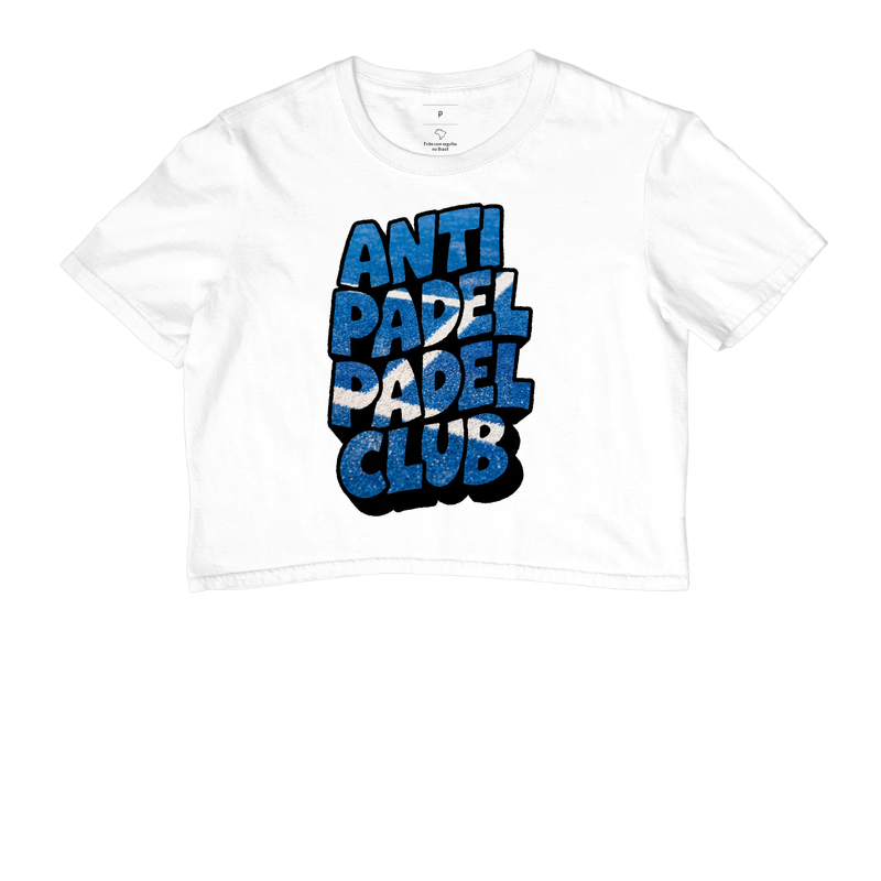 Camiseta Anti Padel Padel Club Quadra Azul - Imagem 3