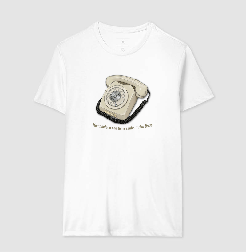 Camiseta Vintage Telefone Disco - Imagem 4