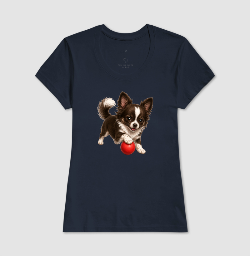 Chihuahua Pelo Longo Marrom - Desenho Animado - Imagem 7