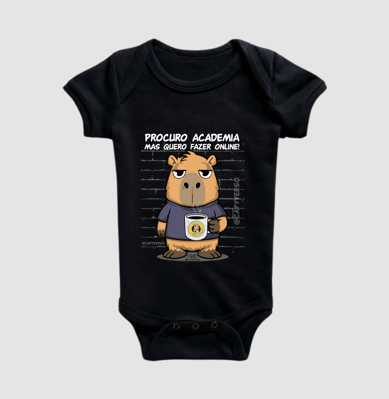Camiseta Capivara Academia Online - Imagem 2
