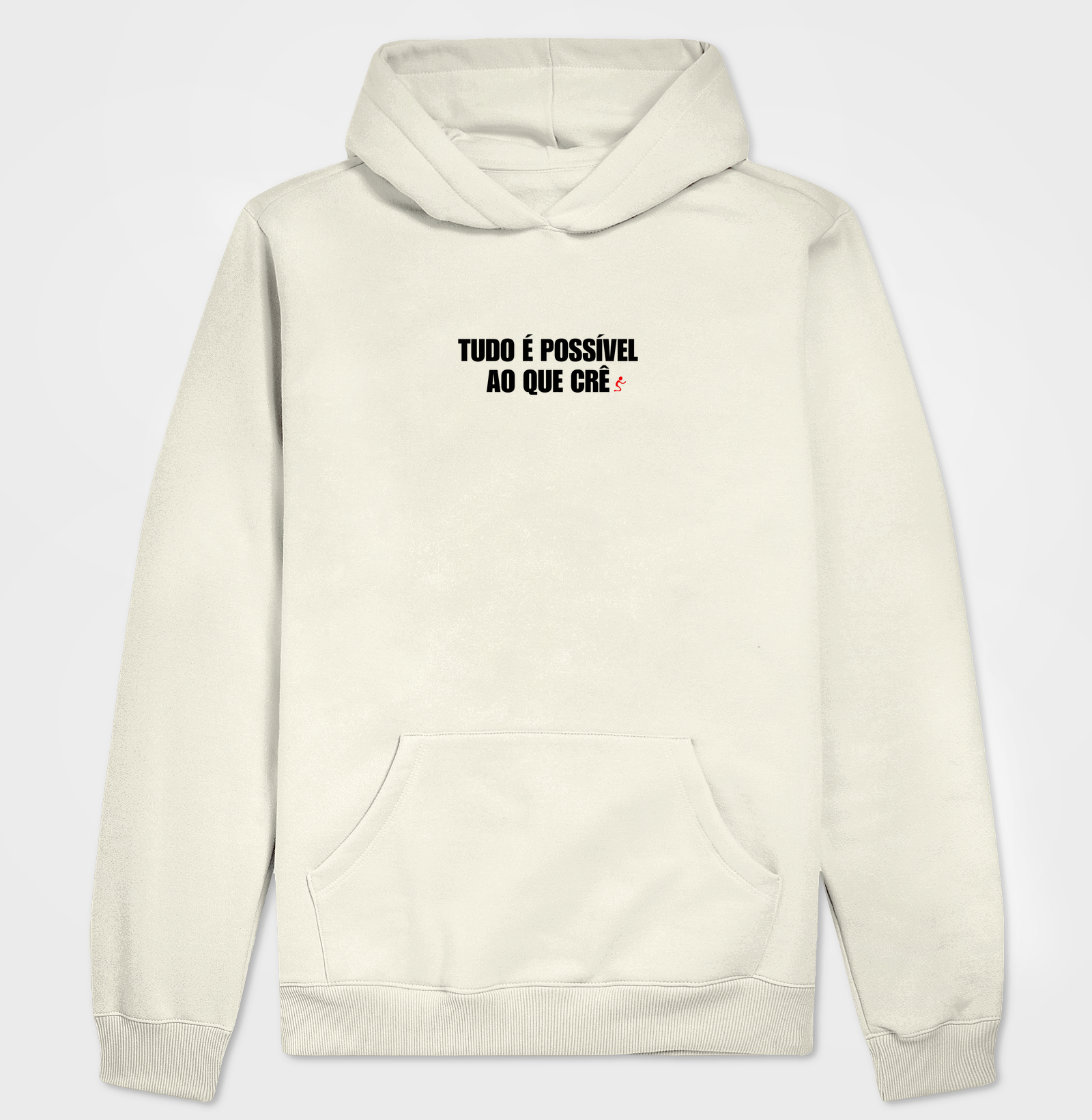 Hoodie Moletom Cristão Tudo É Possível ao Que Crê - Imagem 3