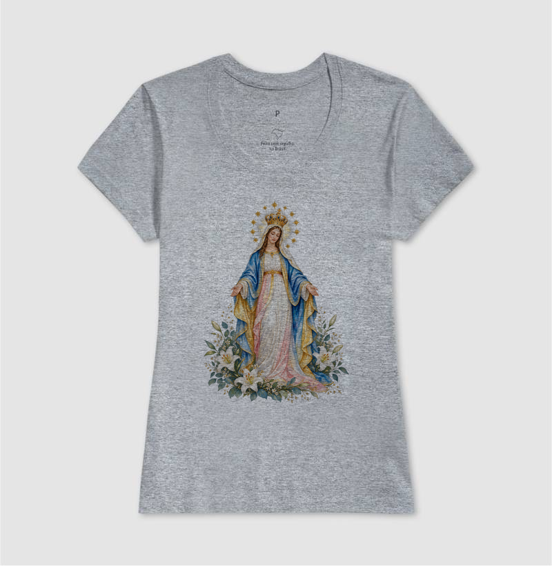 Nossa Senhora Rainha — Aquarela Botânica Régia - Imagem 7