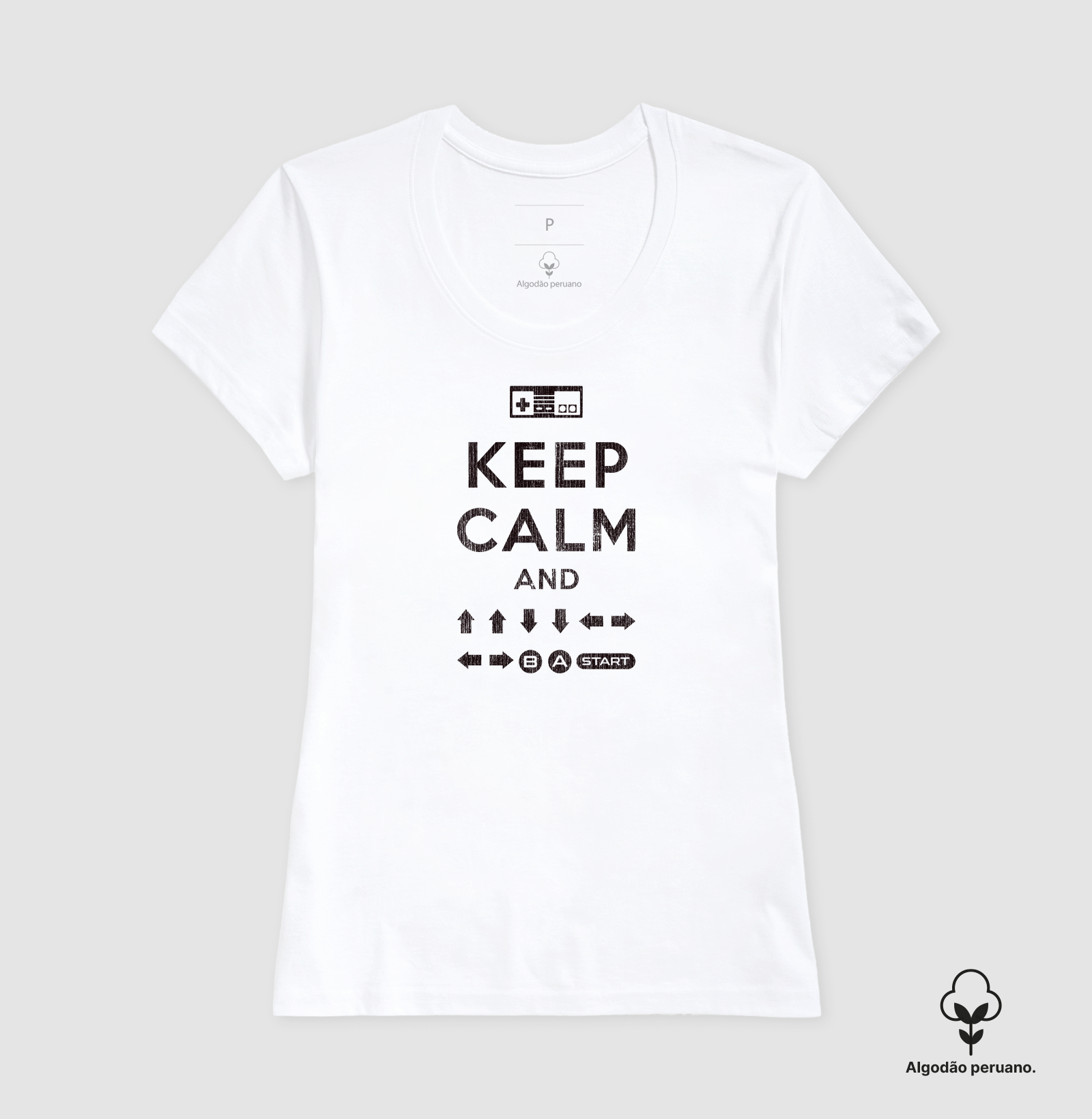 Camiseta Algodão Peruano Keep Calm Combo - Imagem 7