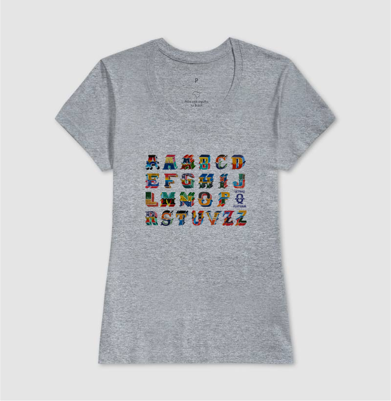 Camisa Alfabeto - Imagem 8