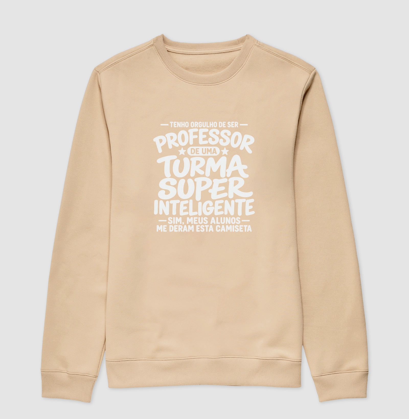 Tenho Orgulho de Ser Professor De uma Turma Super Inteligente - Sim meus alunos me deram essa camiseta - Imagem 2