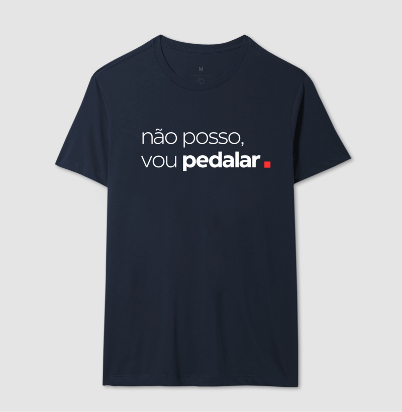 Camiseta Não Posso, vou Pedalar. - Imagem 6