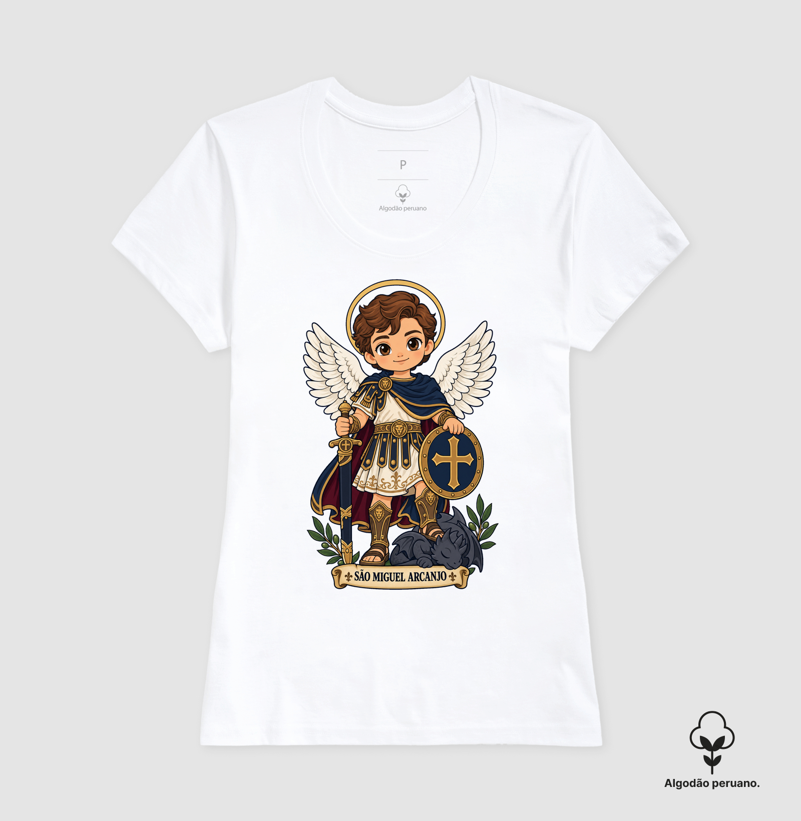 São Miguel Arcanjo estilo chibi - Imagem 9