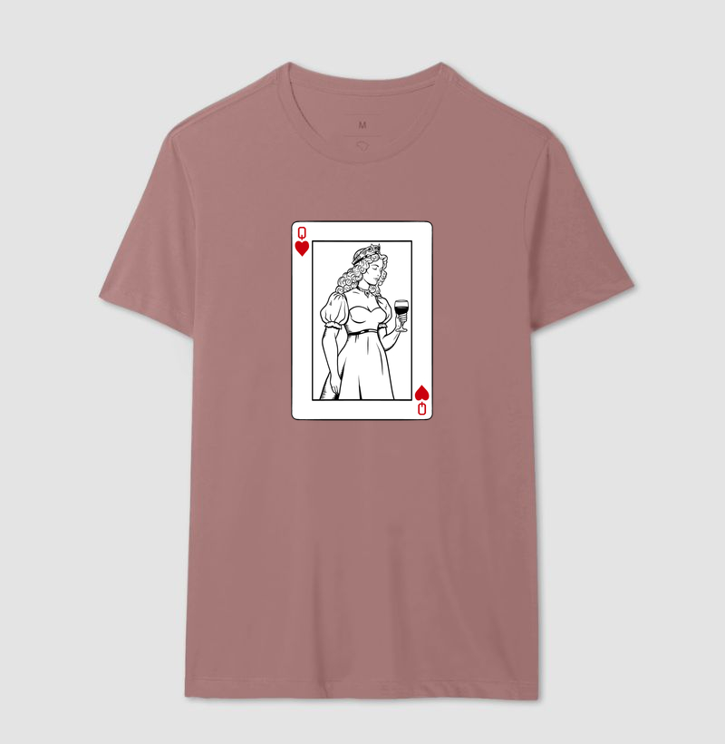 Camiseta Vinho - Rainha de Copas - Imagem 14