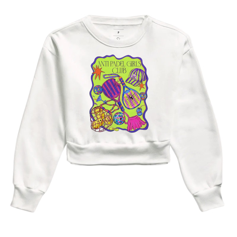 Camiseta Feminina Anti Padel Girls Club Retrô - Imagem 3