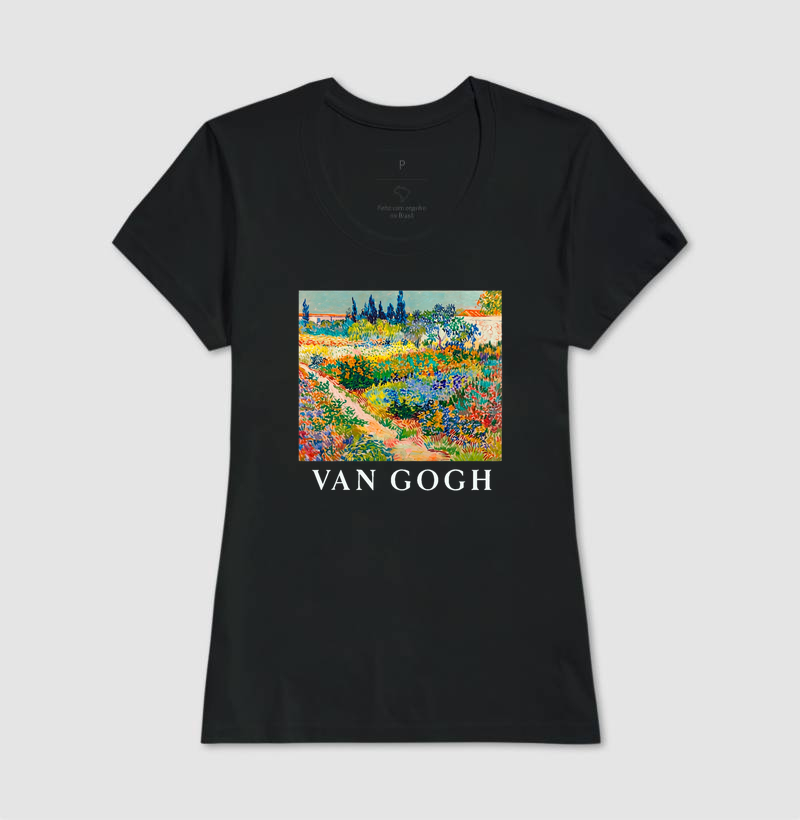 Camiseta Jardim de Arles Van Gogh  - Imagem 3