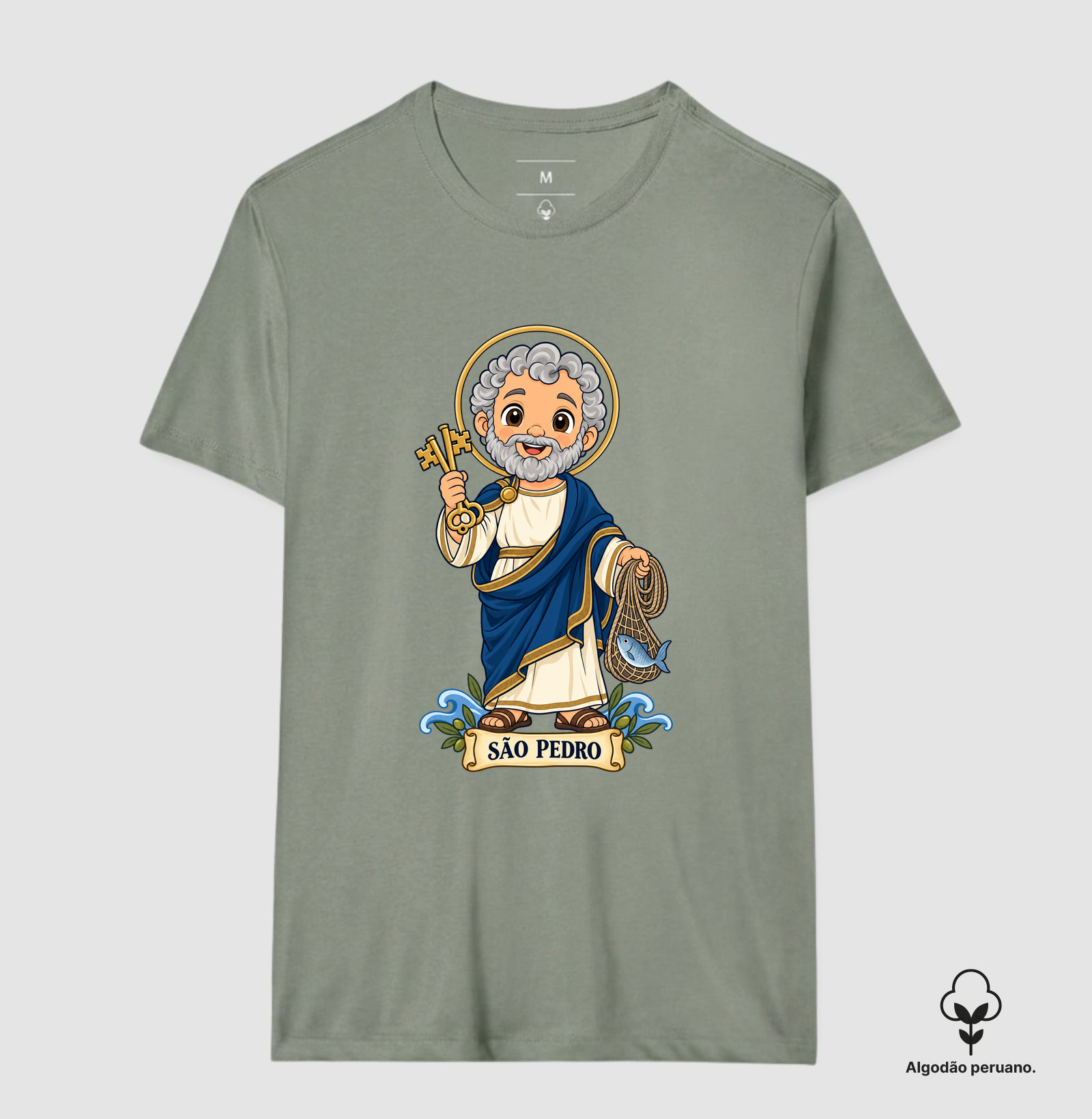 São Pedro estilo chibi - Imagem 8