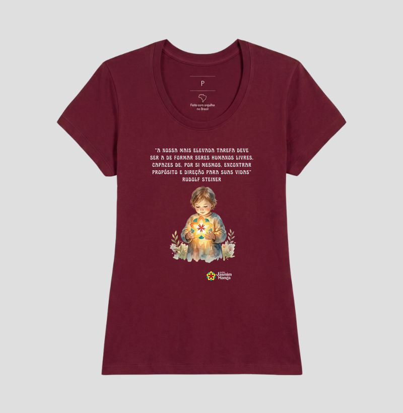 Camiseta Jasmim Manga - Imagem 19