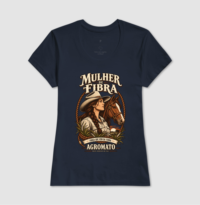 Camiseta Mulher de Fibra - Imagem 7