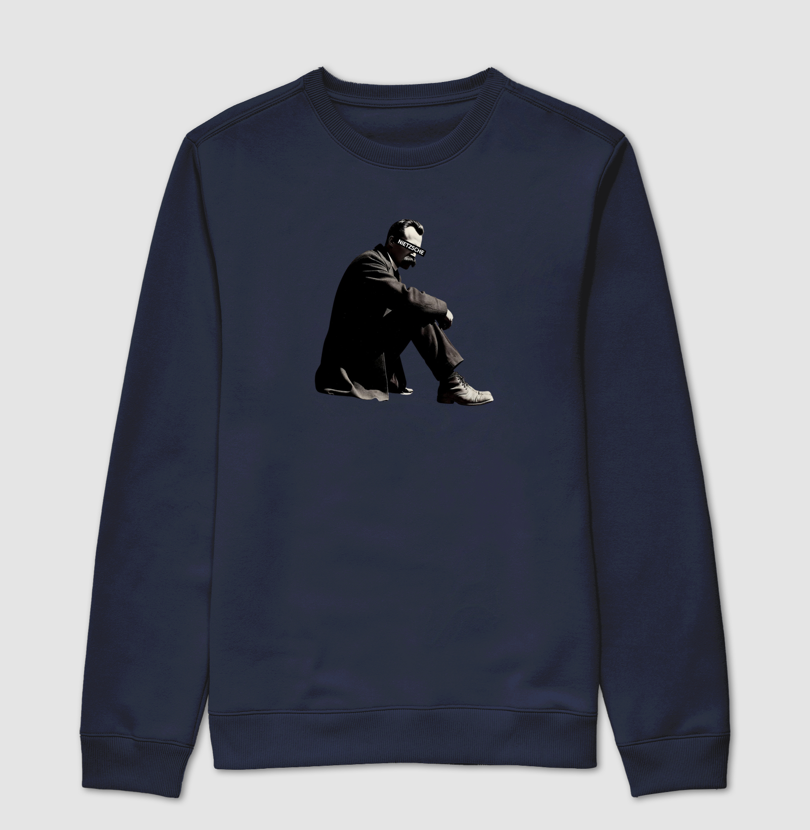 Camiseta Filosofia "Nietzsche Stillness" - Imagem 5