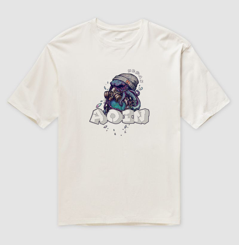 Camiseta Oversized Polvo Streetware | Linha Abstract — Aion Abstract - Imagem 4