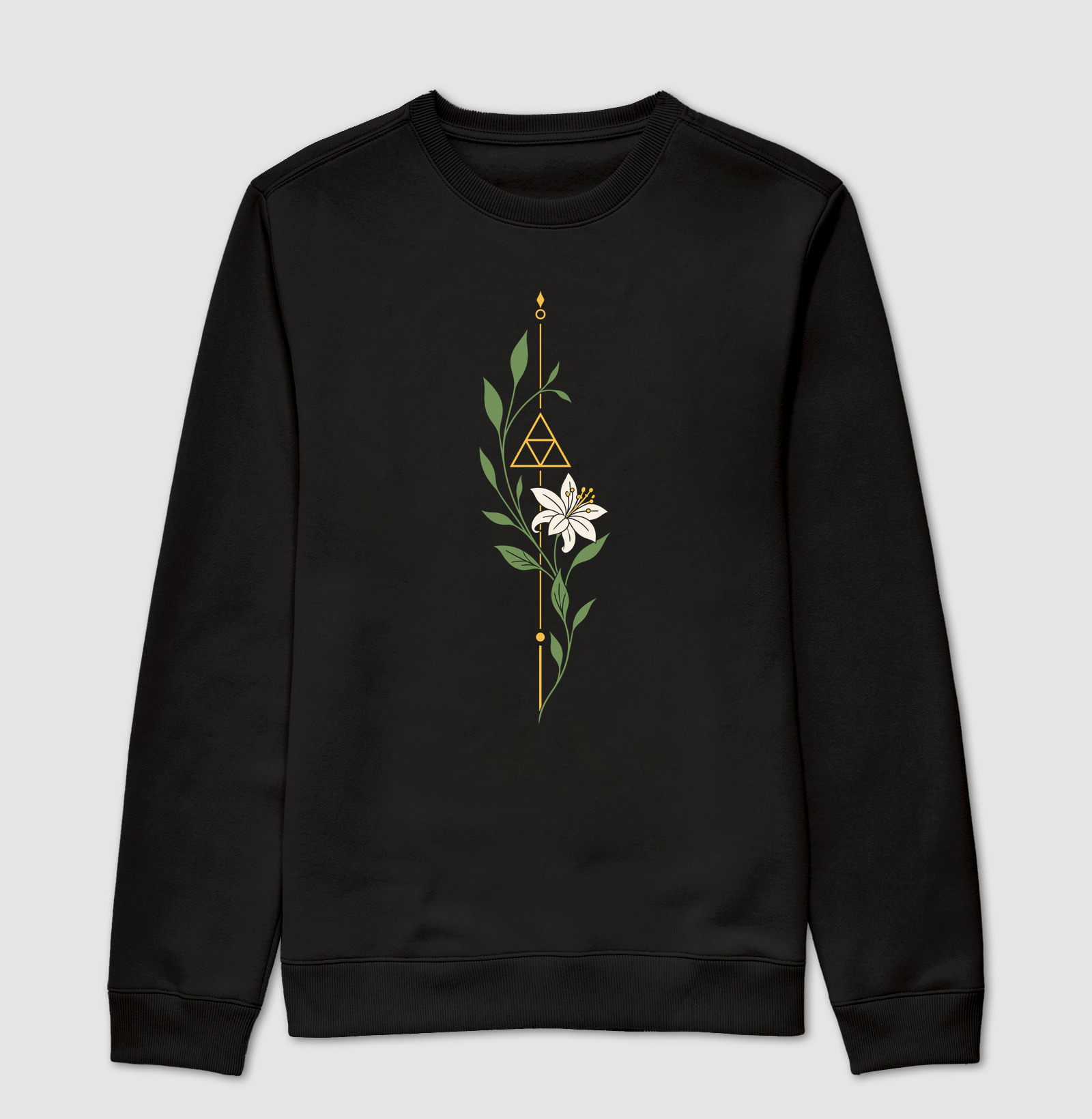 Pingente da Triforce – Flor e Folhagem - Imagem 3